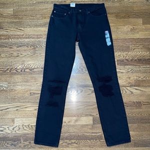 Levi’s black jeans slim fit men’s size 34 x 36 new
